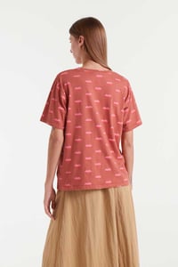 Image 2 of Camiseta 100% algodón con estampado labios