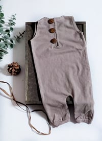 Sitter romper for photo shoots | Ethan | age 9-12 months | latte color | photo props