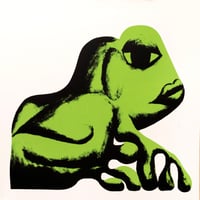 Frog Study Screenprint 