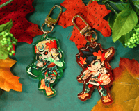 Image 1 of Hades (Zagreus & Melinoe) 2.5" Acrylic Charms