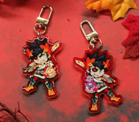 Image 2 of Hades (Zagreus & Melinoe) 2.5" Acrylic Charms