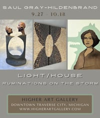 Saul Gray-Hildenbrand, Solo Exhibit : "LIGHT/HOUSE -Ruminations on the storm"