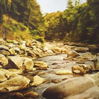 Image 1 of Morning River Sunrise - Fine-Art Print