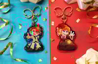 Image 2 of Umineko ('Rondo' - Beatrice & Battler) 2.5" Double-Sided Acrylic Charm