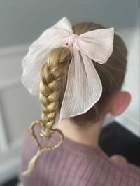 Image 2 of Pink Longtail Fable bow