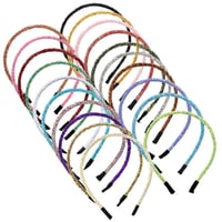 Glitter headbands - 20 Colors  Pack 