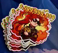 Image 2 of Uncapped Damage Maelle 3" Matte Sticker