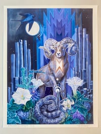 Image 1 of Rattlesnakes & Starlight ~ limited edition print