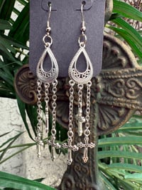 Triple cross Earrings