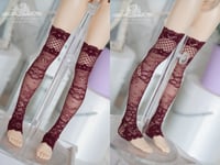 Image 4 of LIMITED - opentoe lace socks for MNF/PetiteMarionette girls