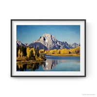Image 5 of Mount Moran And The Oxbow Bend - Fine-Art Print
