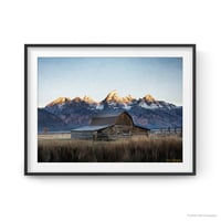 Image 3 of Moulton Barn and Grand Tetons - Fine-Art Print