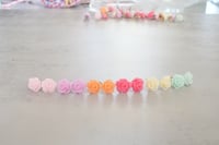 Image 3 of Magical Rose Studded Earrings