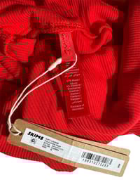 Image 4 of SKIMS-  SOFT LOUNGE COTTON RIB FOLD OVER PANTS- CHERRY