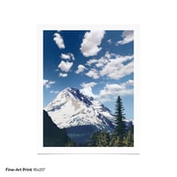 Image 5 of Noon Clouds Over Mount Jackson - Fine-Art Print