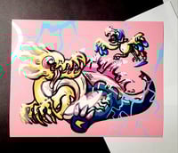 Dracozolt and Archen print