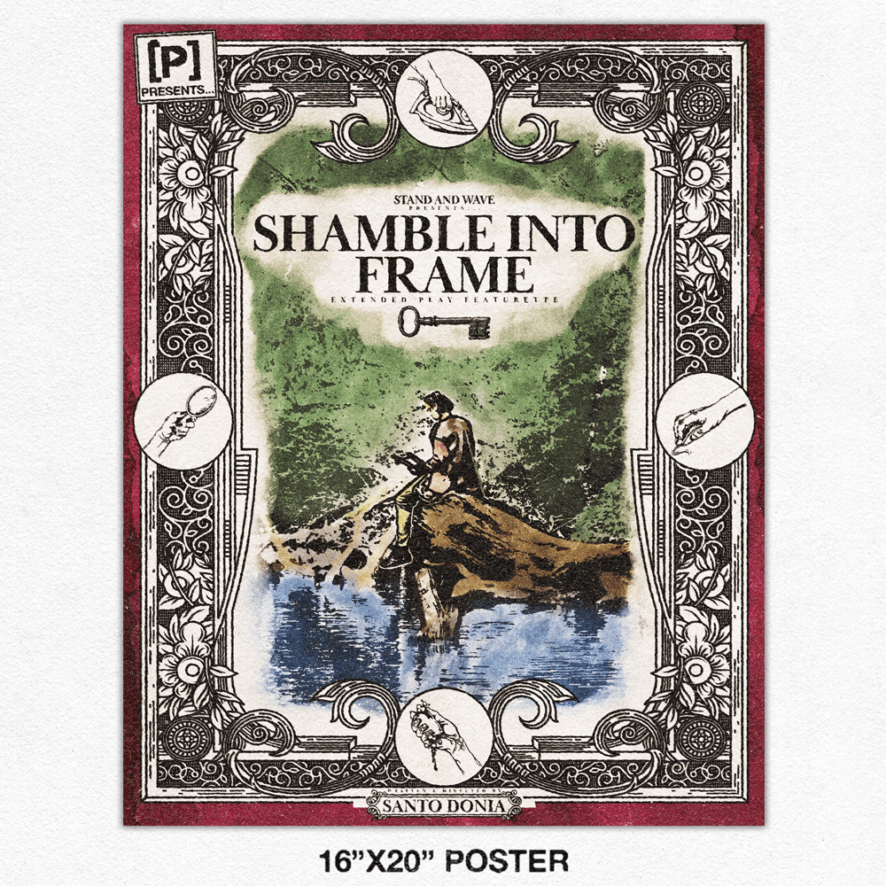 "Shamble Into Frame: Extended Play Featurette" MV Poster