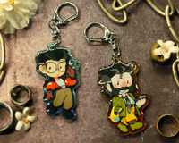 Image 1 of Disco Elysium 2.5" Acrylic Charms