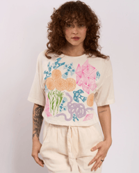 Image 1 of Secret Garden Crop Tee
