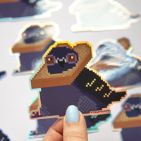 Image 1 of Bread Pigeon Sticker