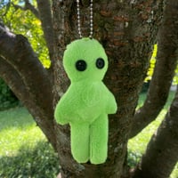 Image 2 of Alien Plush Keychain