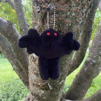 Image 1 of Mothman Plush Keychain
