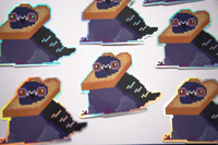 Image 2 of Bread Pigeon Sticker