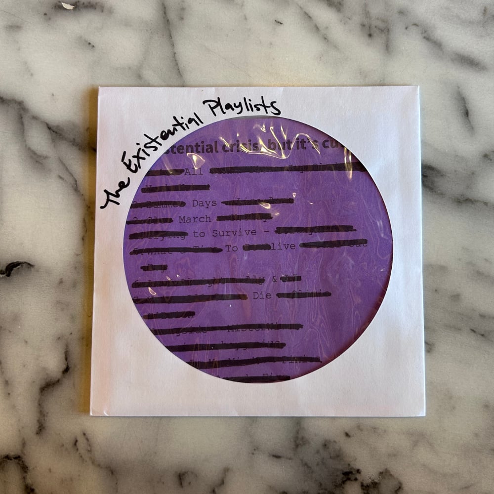 Image of The Existential Playlists zine