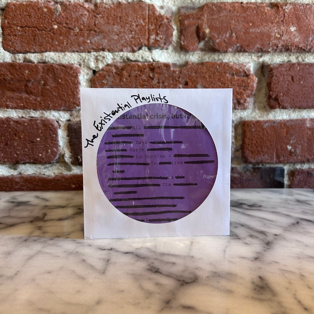 Image of The Existential Playlists zine