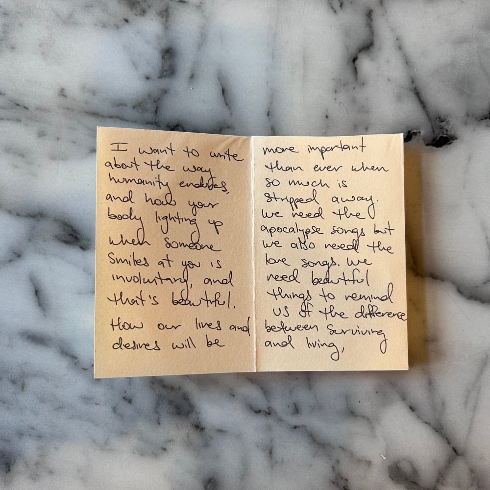 Image of There Will Still Be Crushes in the End Times [mini zine]