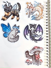 Image 4 of Mer-Cat Sticker
