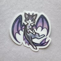 Image 1 of Dragon Cat Sticker