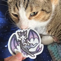 Image 2 of Dragon Cat Sticker