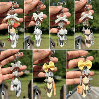 Dangling Cat Keychains
