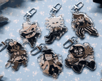 Image 1 of In Stars and Time 2.5" Acrylic Charms