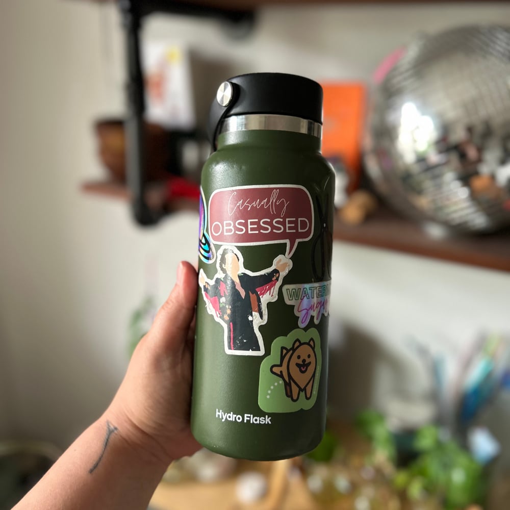 Image of Casually Obsessed sticker