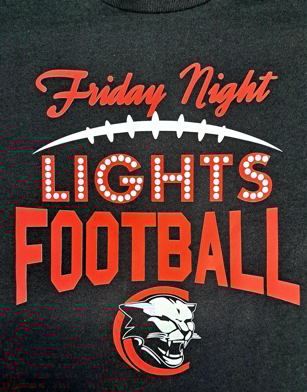 Charleroi Cougars-Friday Night Lights-T-Shirt