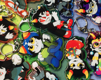 Image 1 of Homestuck 2.5" Troll Acrylic Charms