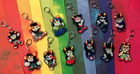 Image 2 of Homestuck 2.5" Troll Acrylic Charms