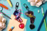 Image 2 of Deltarune 2.5" Acrylic Charms