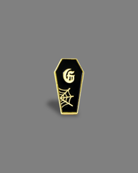 Image 1 of Grave Coffin Pin