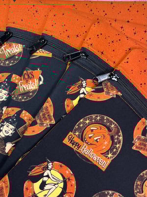 Image of Single Full Size Project Bag/Retro Halloween 