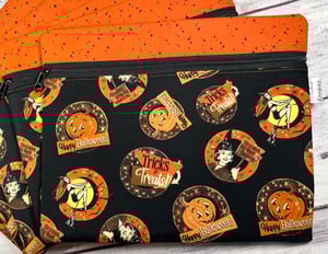 Image of Single Full Size Project Bag/Retro Halloween