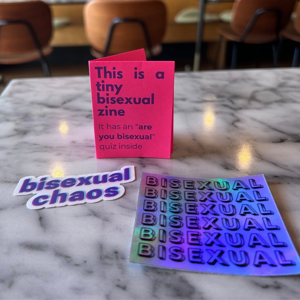 Image of Tiny Bisexual Zine Set