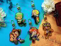 Image 2 of One Piece (Straw Hat Pirates) 2.5" Acrylic Charms