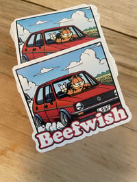 Lasagna Cat Sticker