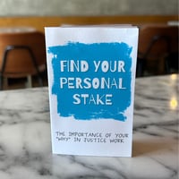 Image 1 of Find Your Personal Stake [mini zine]