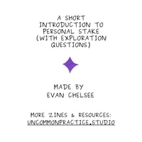 Image 3 of Find Your Personal Stake [mini zine]