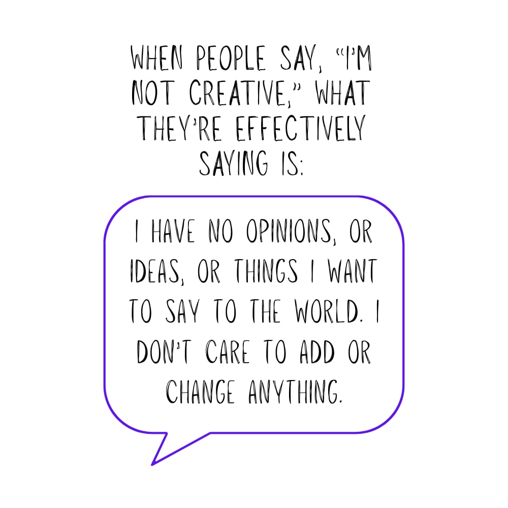 Image of Creativity is Political [mini zine]