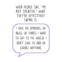 Image 2 of Creativity is Political [mini zine]